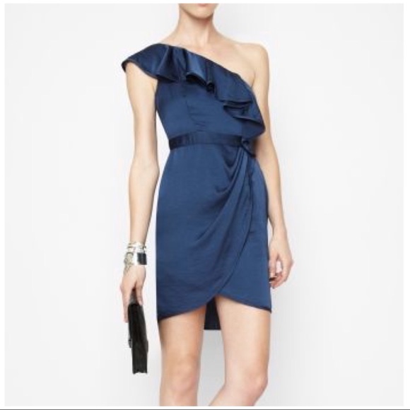 bcbgeneration one shoulder dress